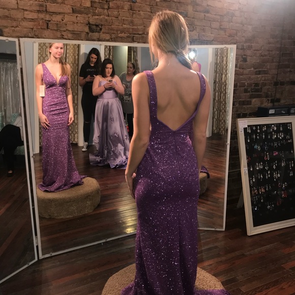 Jovani Dresses & Skirts - Purple Jovani Prom dress Size 0